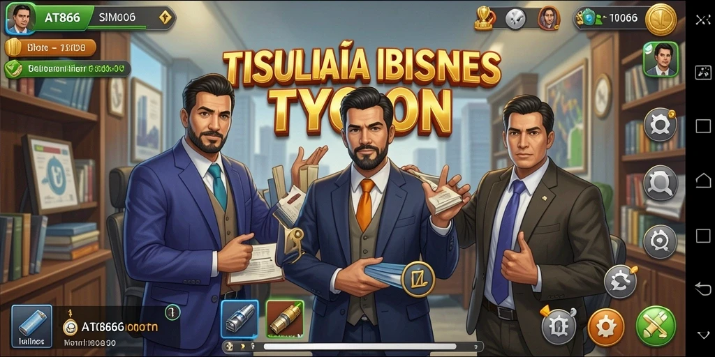 Screenshot AT866 menampilkan aksi gameplay Tycoon yang seru dan menantang.