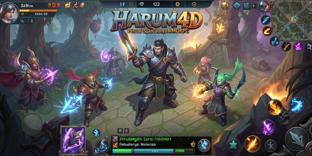 Screenshot dari pengalaman gameplay seru dalam HARUM4D