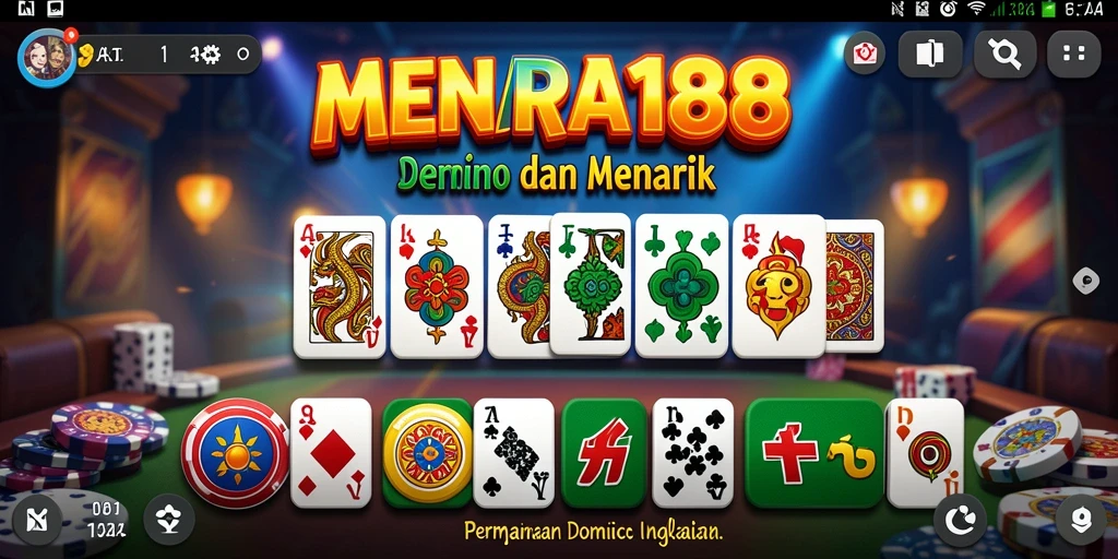 Tampilan seru dari permainan DOMINO MENARA188 yang mengasyikkan.