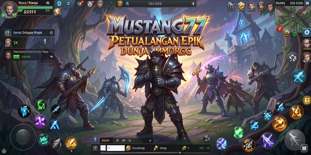 Tampilan gameplay MUSTANG77 yang menegangkan dan seru.